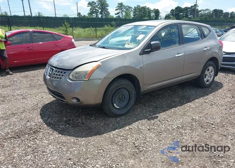 2010 Nissan Rogue S из США, поврежденный, VIN JN8AS5MV1AW139462